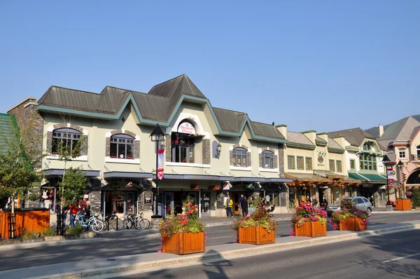 Banff Avenue — Stock Photo, Image