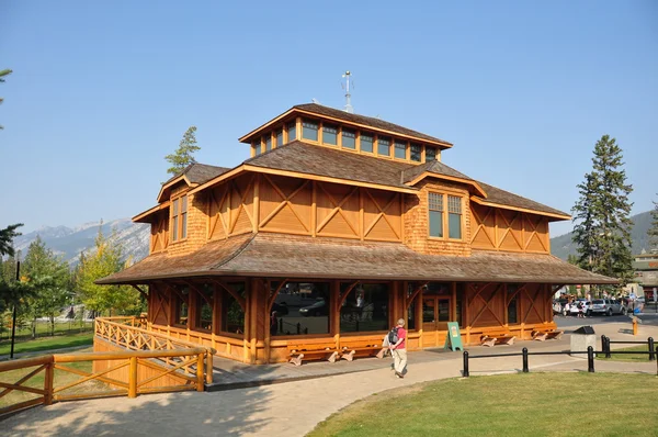 Banff Park Museum National Historic Site of Canada — Stock Photo, Image