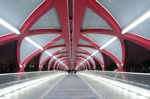 Puente peatonal de Calgary — Foto de Stock