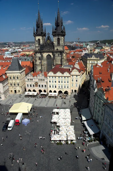 Plaza de la Ciudad Vieja, Praga —  Fotos de Stock