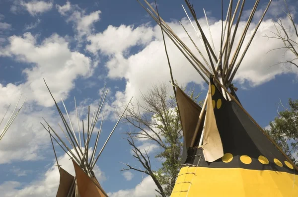 Indian Tipis — Stock Photo, Image