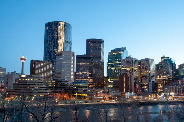 Skyline di Calgary — Foto Stock