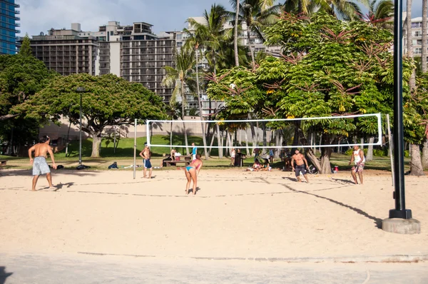 Voleibol playa —  Fotos de Stock