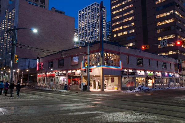 Calgary street scence — Stock Photo, Image