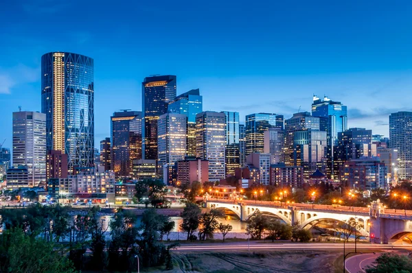 Skyline calgary Imagem De Stock