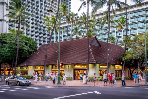 Hawaiian casuals kleinhandelsafzet — Stockfoto