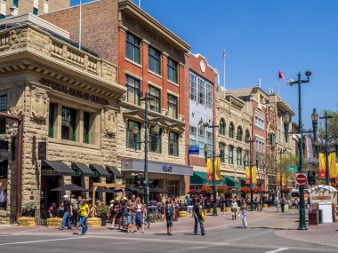 Stephen avenue izdiham sırasında