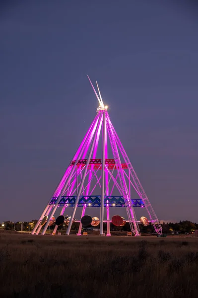 Medicine Hat Alberta October 2021 Medicine Hat Most Visible Landmark — Stock Photo, Image