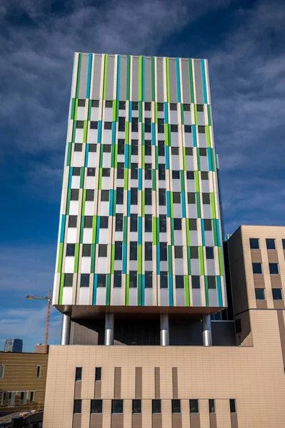 Calgary Albert Febrero 2022 Fachada Exterior Del Nuevo Centro Oncológico — Foto de Stock