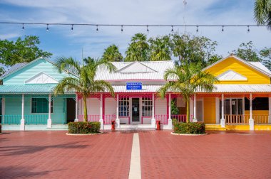 Tulum, Meksika - 26 Mart 2022: Riviera Maya 'da Bahia Principe Hacienda Dona Isabel manzarası.