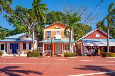 Tulum, Meksika - 27 Mart 2022: Riviera Maya 'da Bahia Principe Hacienda Dona Isabel manzarası.