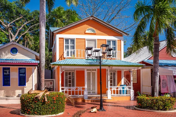 Tulum, Meksika - 27 Mart 2022: Riviera Maya 'da Bahia Principe Hacienda Dona Isabel manzarası.