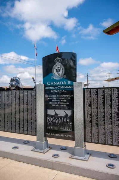 Nanton Alberta July 2022 Memorial Bomber Pilots Bomber Command Museum —  Fotos de Stock