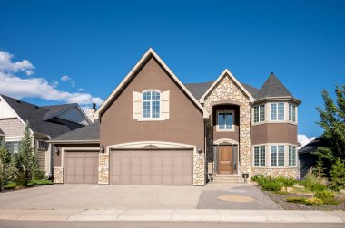 Beautiful suburban home in the suburbs of Calgary, Alberta.