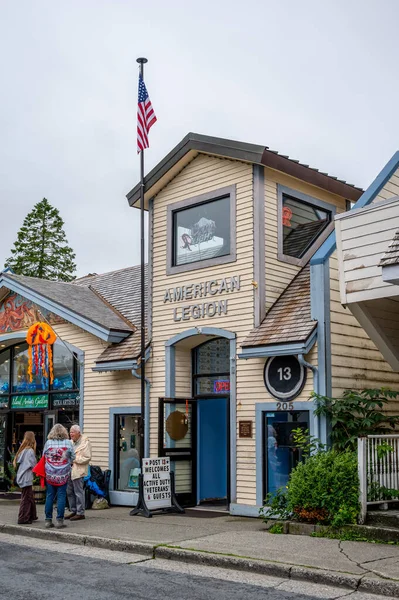 Sitka Alaska July 2022 View Sitka Historic Main Street American — Foto Stock