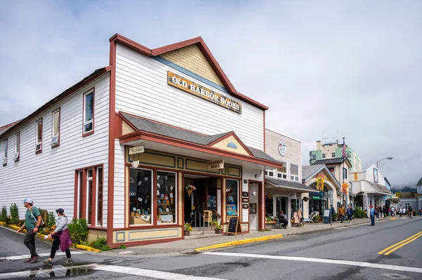 Sitka Alaska July 2022 View Sitka Historic Main Street Old — Foto de Stock