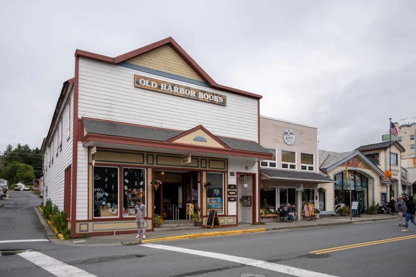 Sitka Alaska July 2022 View Sitka Historic Town Centre Which — Foto Stock