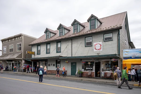 Sitka Alaska July 2022 View Sitka Historic Town Centre Which — Foto Stock