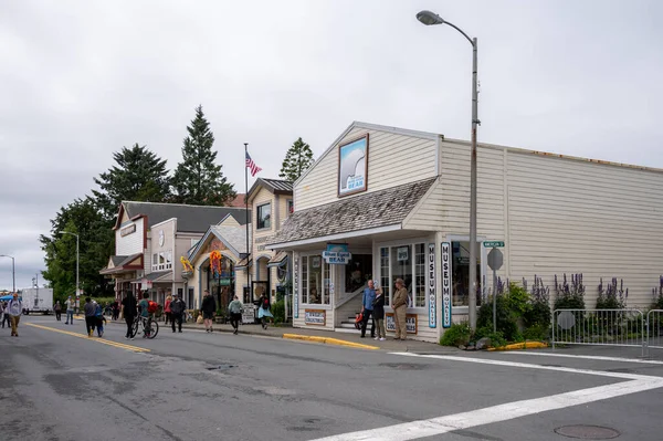 Sitka Alaska July 2022 View Sitka Historic Town Centre Which — Stockfoto