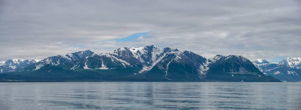 Mountains Alaska North West Pacific Coast Hubbard Glacier — Foto de Stock