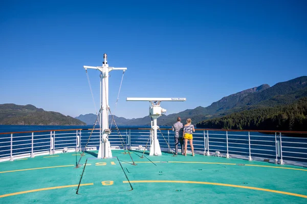 British Columbia July 2022 Deck Serenade Seas Vancouver Island — Fotografia de Stock