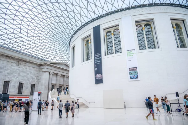 London August 2022 Great Court British Museum Designed Architect Lord — Foto de Stock