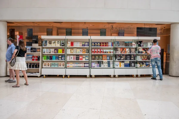 London August 2022 Bookstore Great Court British Museum Designed Architect — Stock Photo, Image