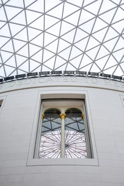 London August 2022 Great Court British Museum Designed Architect Lord — Foto de Stock
