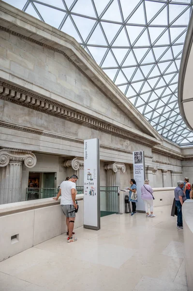 London August 2022 Great Court British Museum Designed Architect Lord — ストック写真