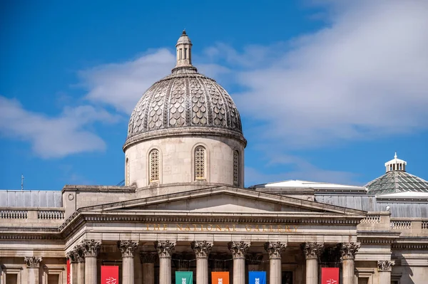 Londres Royaume Uni Août 2022 Trafalgar Square National Gallery Londres — Photo