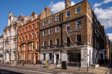 London, UK - August 21, 2022: Swedenborg House in the heart of London,