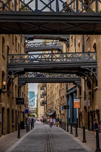 London August 2022 Street View Shad Thames Historic Riverside Street — Stock fotografie