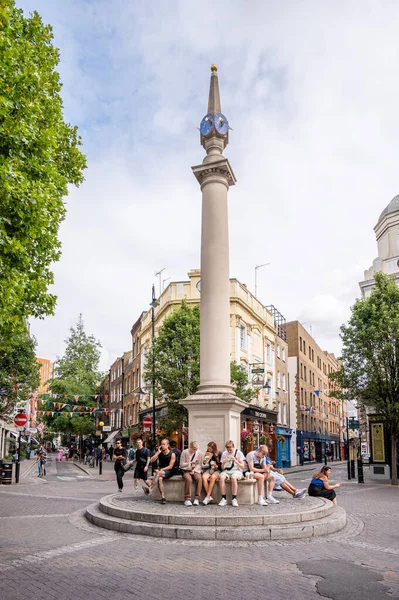 London August 2022 Street Scene Trendy Seven Dials Area Central — ストック写真