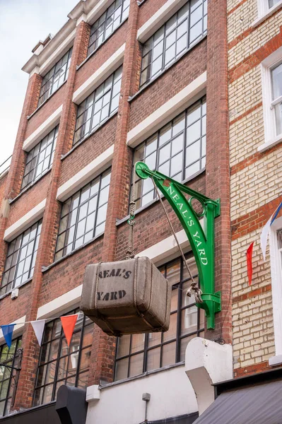 London August 2022 Neal Yard Sign Covent Garden London — ストック写真