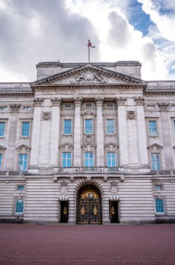 London, UK - August 24, 2022: The beautiful Buckingham Palace in London during summer.