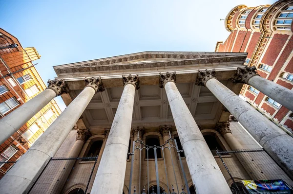 London August 2022 Georges Church Bloomsbury — Stock Photo, Image