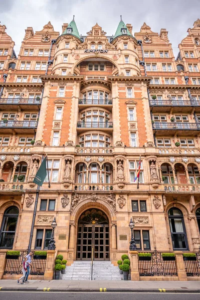 London August 2022 Facade Beautiful Kimpton Hotel Heart London — Foto de Stock