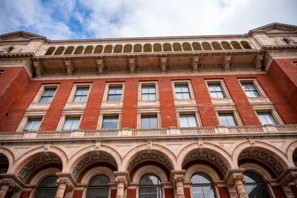 Exterior Detail Victoria Albert Museum Kensington Area London — Foto de Stock