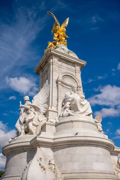 London August 2022 Beautiful Victoria Memorial Buckingham Palace London Summer — Stock Photo, Image