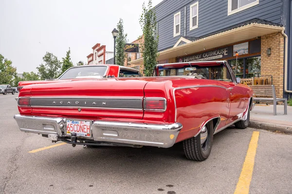 Cochrane Alberta Szeptember 2022 1965 Beaumont Acadian Car — Stock Fotó