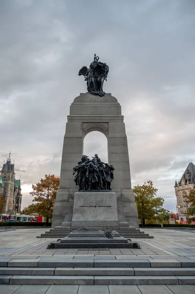 Ottawa Ontario Octobre 2022 Monument Commémoratif Guerre Canada Ottawa Ainsi — Photo