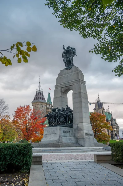 Оттава Онтарио Октября 2022 Года Национальный Военный Мемориал Оттаве Могила — стоковое фото