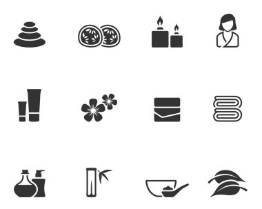 Spa simge seti ile ilgili.