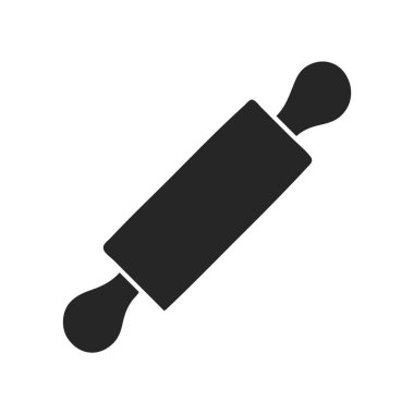 El çizimi Tahta Roller vektör çizimi