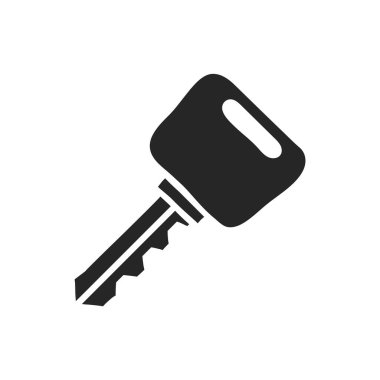 El çizimi anahtar vektör illüstrasyonu