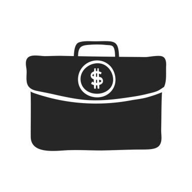 El çizimi Evrak Çantası Vektör çizimi