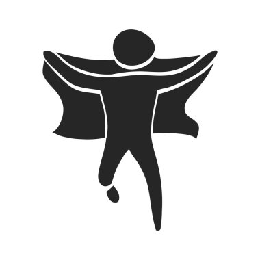 El çizimi Wining sprinter vektör çizimi