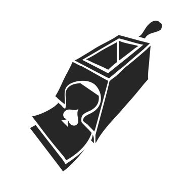 El çizimi Oyun kartları dağıtıcı vektör çizimi