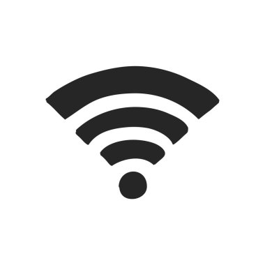 El çizimi WiFi sembolü çizimi