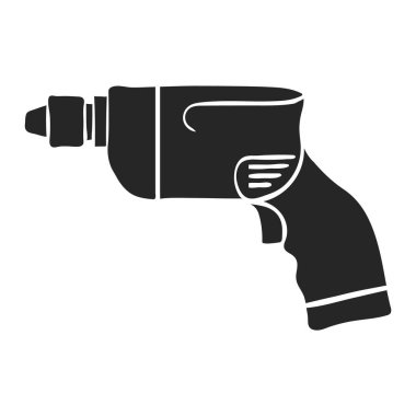 El çizimi Elektrikli sondaj vektörü çizimi